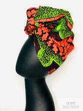 Load image into Gallery viewer, African print head wrap small size
